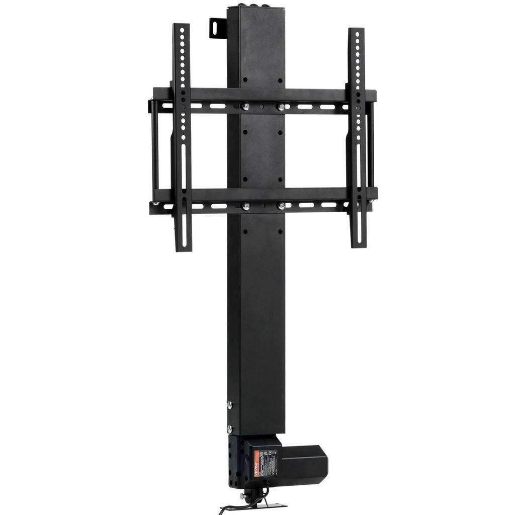 Motorized TV Lift Stroke Length 28 Inches Motorized TV Mount Fit for 26-57 Inch TV Lift with Remote Control Height Adjustable 28 Inch Load Capacity