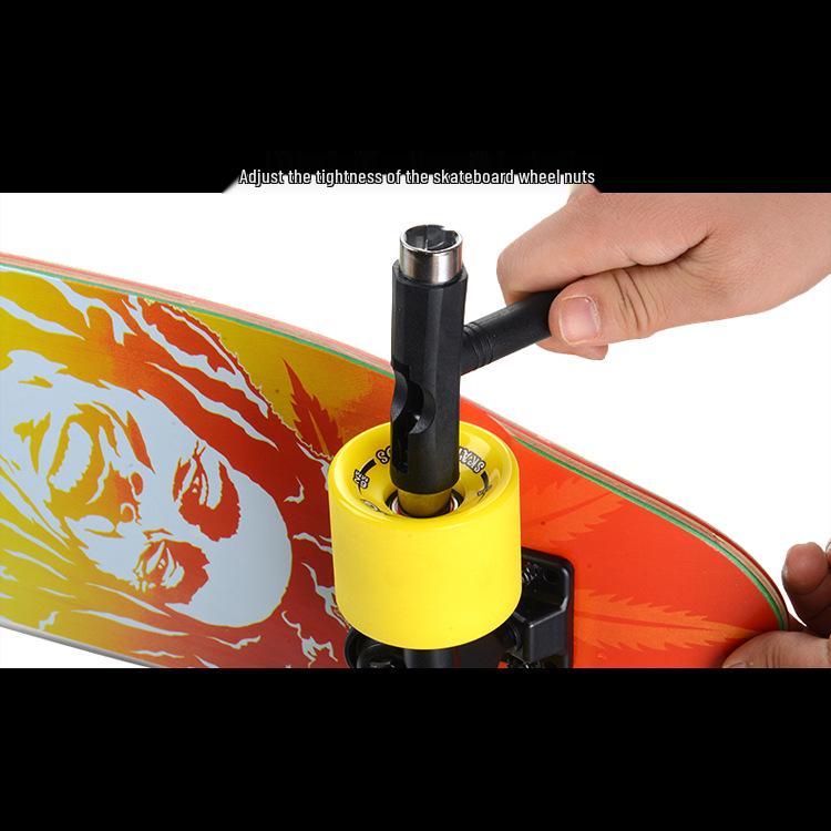 Skateboard Y- and T-Type Semi-Automatic Socket Wrench