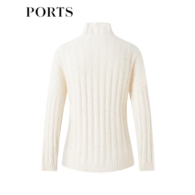 PORTS Women's Cashmere Blend Half-Turtleneck Sweater