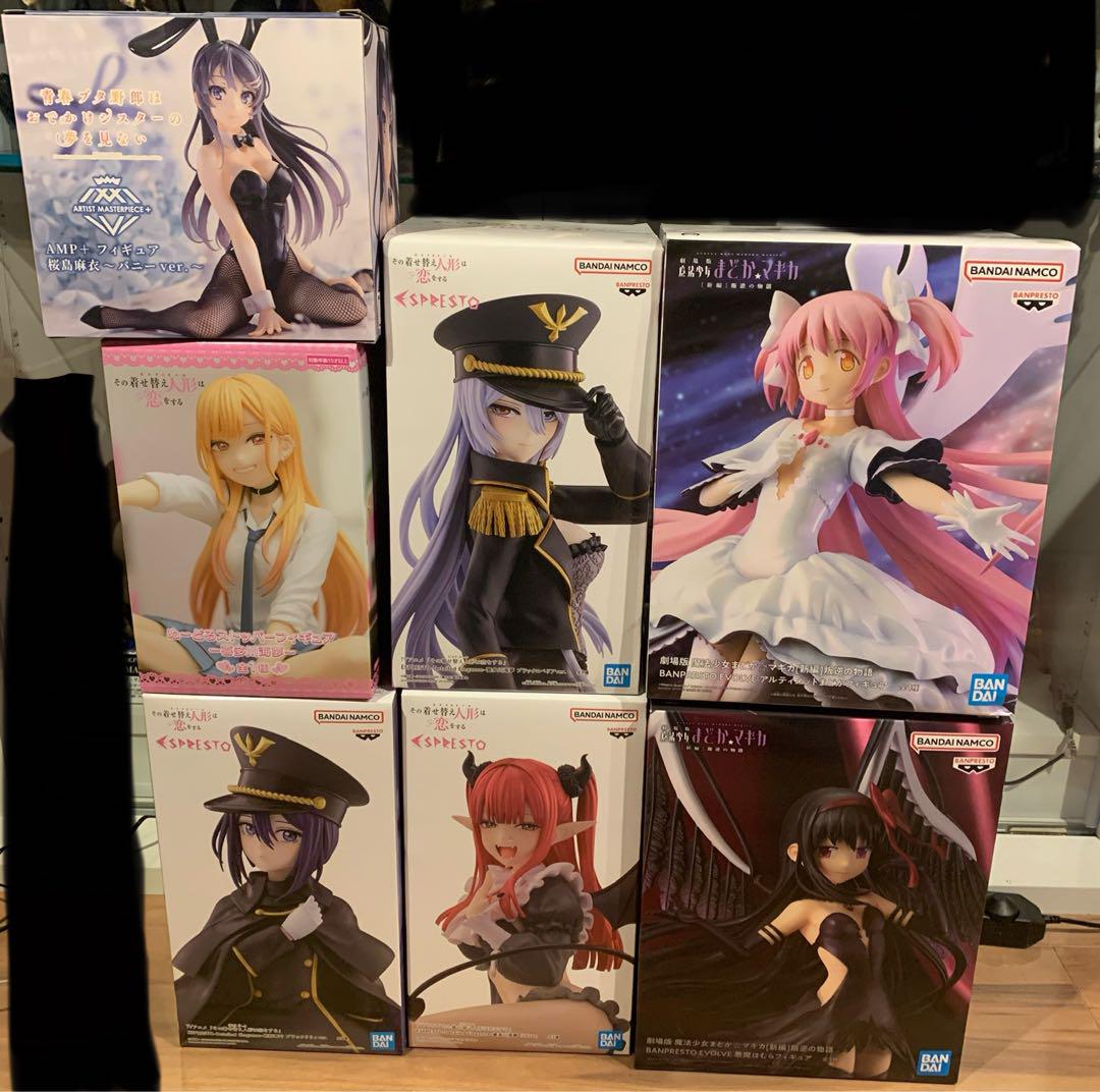 

[Б/У] Красивая фигурка девушки, Dress-up Love, Китагава Марин, Мадока Магика, Сакурадзима Май, Черная лилия