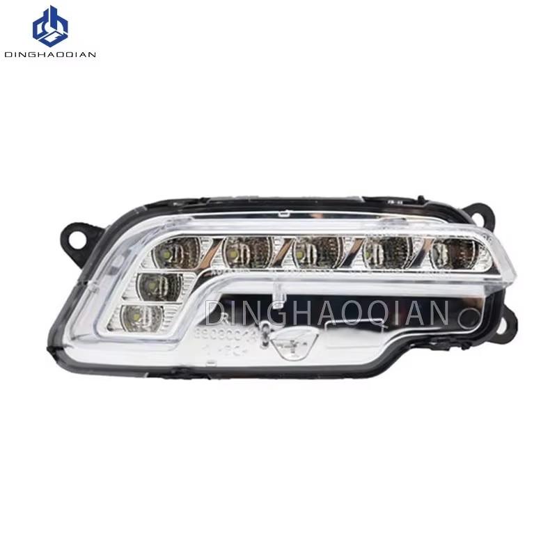 

Автомобильный передний светодиодный дневной ходовой огонь DRL сигнал поворота для Mercedes W212 E300 E350 E500 E550 09-13 2128200756 2128200856 left side