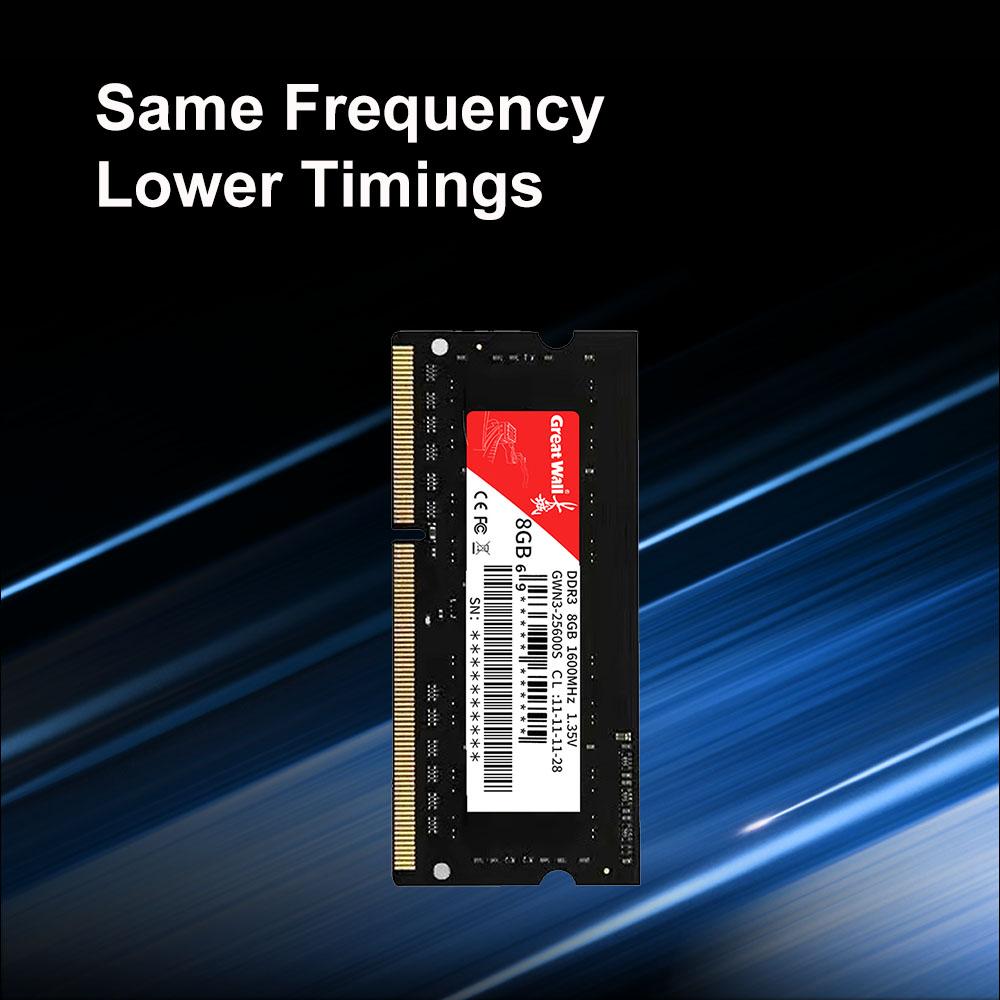 Memory module Great Wall GWN3 DDR3 1600MHz 4GB/8GB notebook memory module