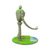 Sankei Miniature Art Kit Studio Ghibli Series Castle in the Sky Robot Soldier 1/30 Scale Papercraft MK07-20 green 16.1 cm x 22.71 cm x 1.8