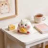 Criceto Bianco Giocattolo Antistress in Silicone con Design a Cartone Animato per Bambini e Adulti