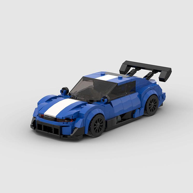 MOC Technical Car City Speed Vehicle Vetro Car Rally Building Blocks Bricks Ornament Creative Toys For Kids Adults Birthday Gift