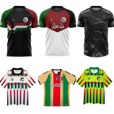 Palästina Retro Jubiläum Hochwertiges Fußballtrikot