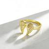 Exaggerated and simple peace dove wing ring retro trend ring exquisite jewelry