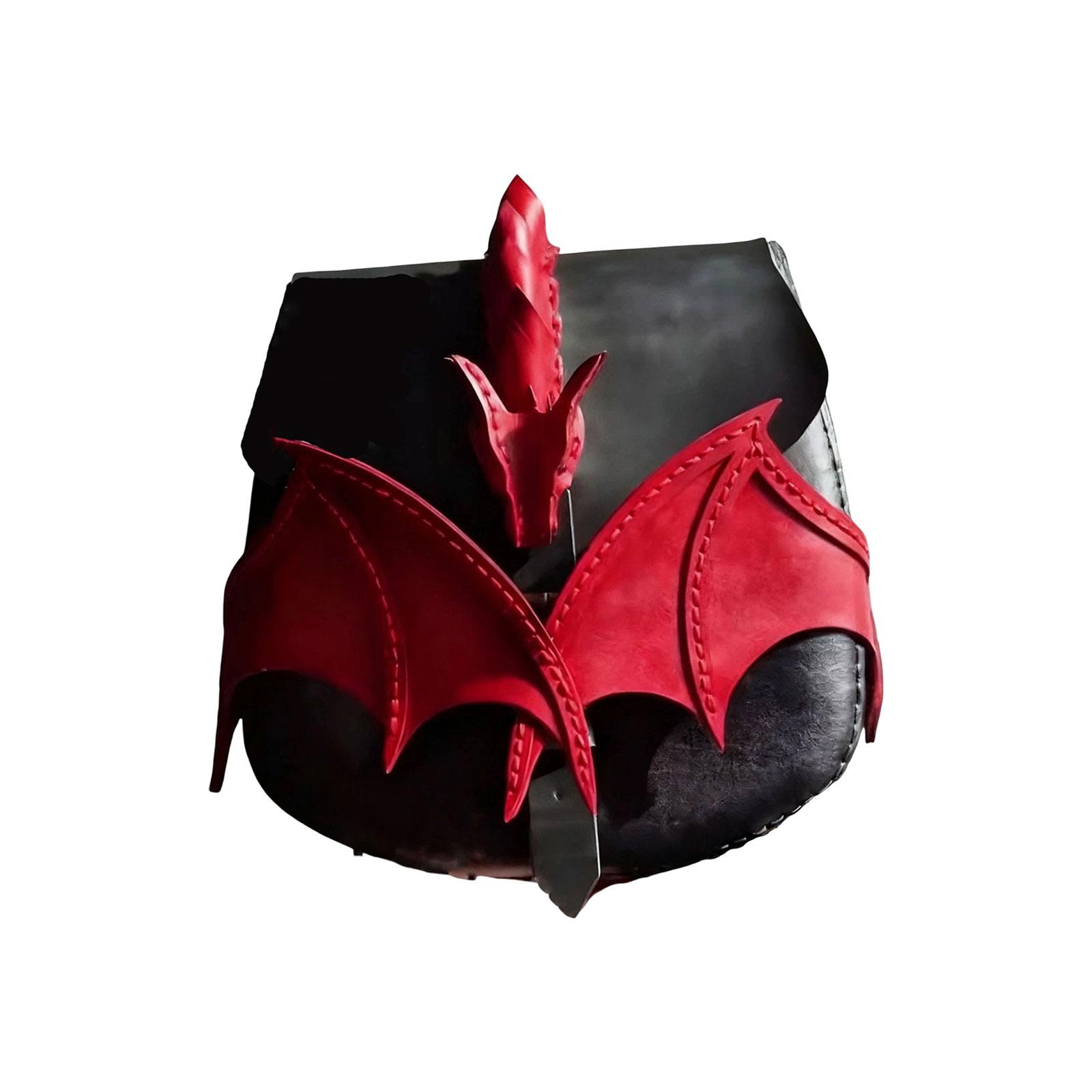 

Leather Shoulder Bag, Single Shoulder Bag, The Best Gift For Birthday Parties One Size красный