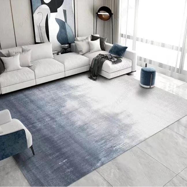 Modern Minimalist Carpets for Living Room Japanese-style Bedroom Decor Abstract Carpet Home Grey Floor Mat Study Large Area Rug
