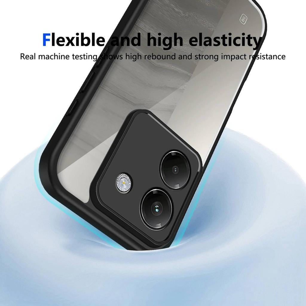 Pro Poco M7 Pro 5G Plus PocoM7 4G Pouzdro Nárazuvzdorný Zadní Průhledný Tvrdý Ochranný Nárazník Tenký Kryt Pro POCO M7 Pouzdro