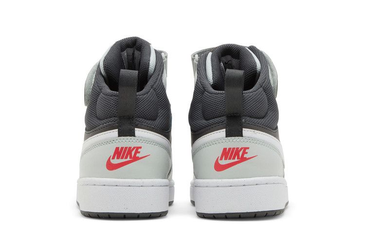Nike Court Borough Mid 2 GS 'Medium Ash Light Silver'