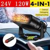 12/24V Autoheizung 2 in 1 Auto Kühl- & Heizlüfter Auto Windschutzscheibe Schnelle Heizung Enteiser Entfroster Elektrische Heizung Trockner Nebelentferner