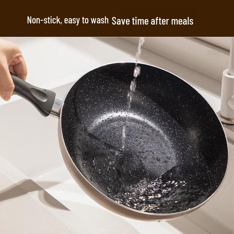 Chuidahuang 28cm Antihaft-Wok mit flachem Boden
