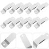 10pcs Tape Measure Holder Clip Wearable Reusable Easy Installation Convex Shape Suspend Tools Tight Fit Tape Measure Holder