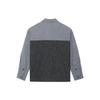 Li-Ning x Wade Series Color Block Print Shirt 'Grey Black' Men's AFDS781-1