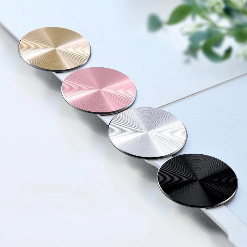 Universal Metal Plate Disk For Magnet Car Phone Holder Iron Sheet Sticker For Not Magnetic Mobile Phone Holder Car Stand Mount