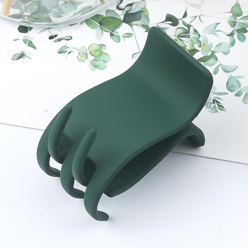 Minimalist Frosted Small Grab Clip Ponytail Hair Clip Versatile Side Hair Clip