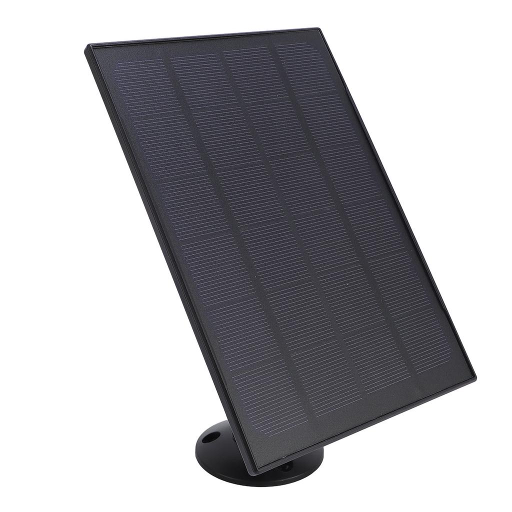8W Solarpanel für Vogelhaus-Kamera Typ C IP66 Wasserdicht 360-Grad-Halterung Türklingel Solarpanel für Wiederaufladbare