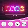 IMEGINA Game Neon Sign Ghost Neon Light USB Powered Wall Decor for Game Room and Living Room