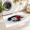 Flannel Kitchen Mat Mohamed Salah Soft Area Rug Non Slip Floor Carpet Home Decoration