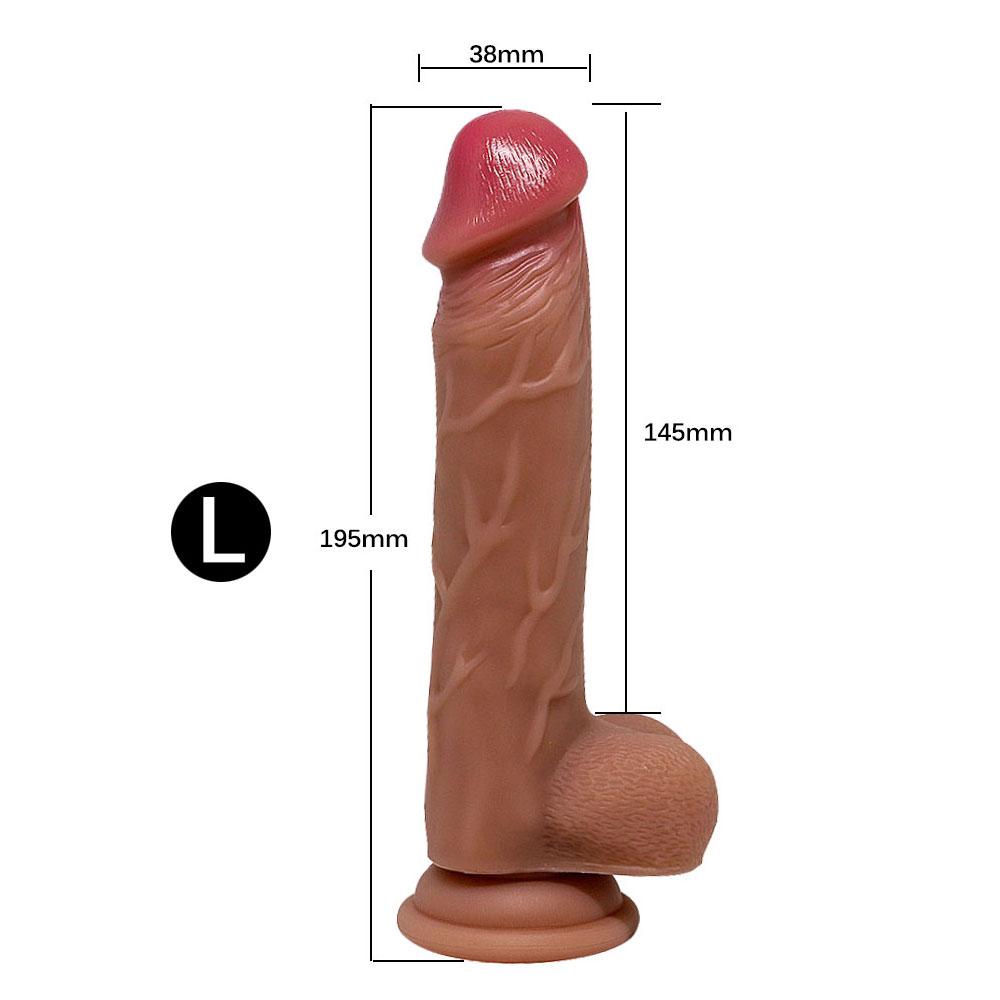 Skin Feeling Realistic Penis Soft Sexy Dildo Suction Cup Female Masturbator Silicone Big Dick Sex Toys for Woman