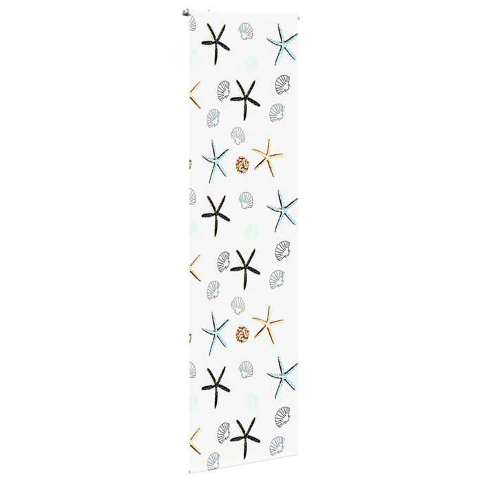 VidaXL Store enrouleur de douche 80x240 cm largeur du tissu 76 cm, store de douche, store enrouleur de rideau de douche, 4014900