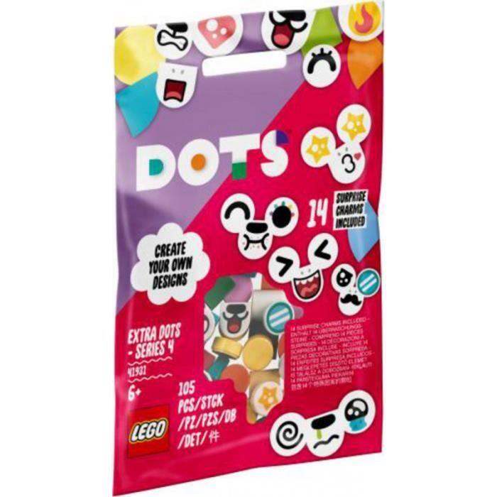 Jeux De Construction - LEGO - 41931 - Tuiles De Décoration DOTS - Multicolore - À Partir De 6 Ans