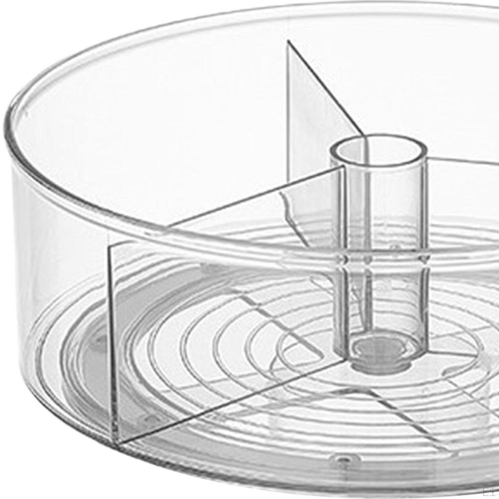 Revolving Cosmetic Storage Carousel for Makeup and Beauty Essentials