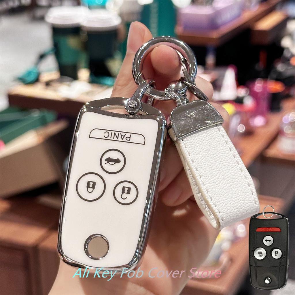 ZAG1 Key Fob Cover Keyring Car Keychain For Honda Accord Acura MDX Acura RDX Acura TL Acura TSX Acura ZDX
