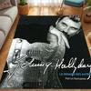 Johnny Hallyday: Life Death carpet Suitable for all seasons floor mats Dormitory decoration Protective pad Fashion