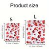 Valentines Day Organza Bags Heart Drawstring Organza Bag Candy Jewelry Valentine's Day Wedding Party Gift Packaging Bags