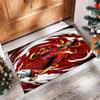Cristiano Ronaldo Printed Flannel Area Rug Non Slip Soft Polyester Floor Carpet Indoor Decor Mat for Bedroom Living Room Sofa
