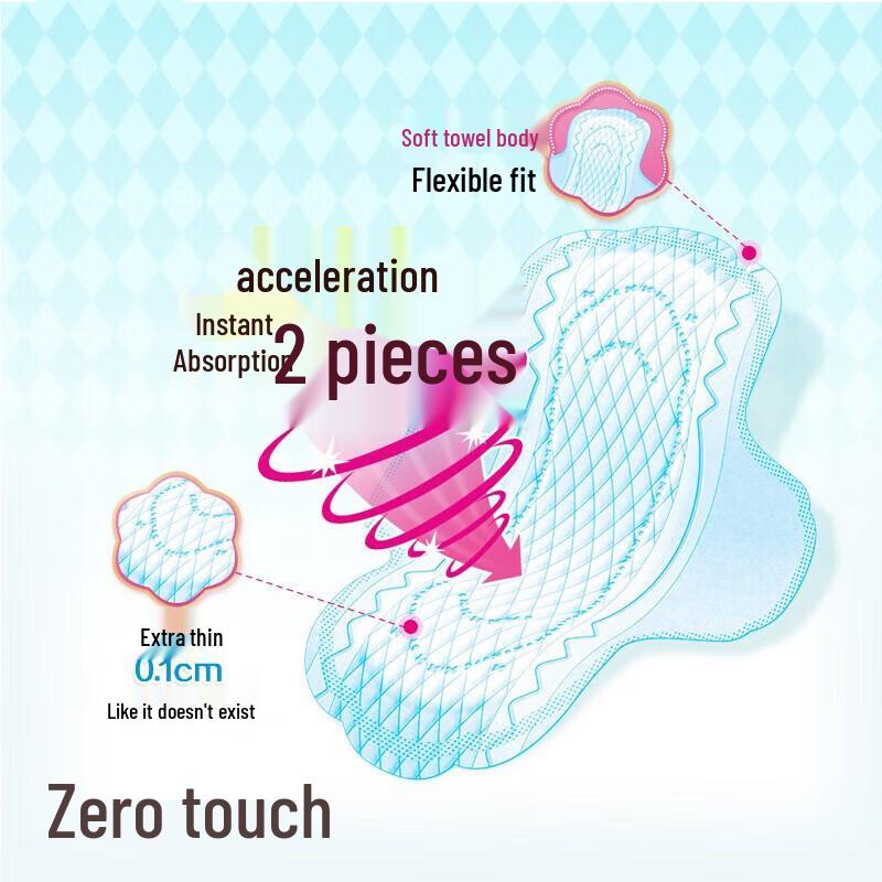 Laurier Zero-Touch Ultra-Thin Day Use Sanitary Napkins