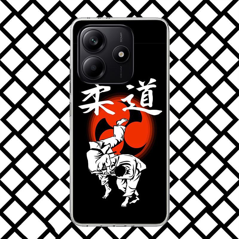 Judo jiu jitsu BJJ Brazilian Phone Case for Xiaomi Redmi Note 15 14 14S 13 12 12S 11 Pro Plus 11E 11T 11S 10S 5G Soft Cover Fund