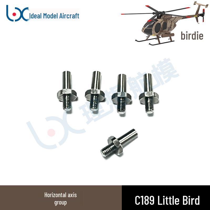 RCERA Remote Control C189 Little Bird MD500 Helicopter Spare Parts Collection Model Aircraft