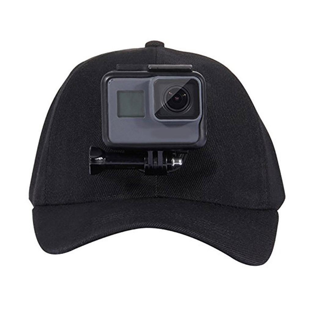 Multi Purpose Camera Mount Base Hat for Sun Protections and Recording Foldable Design Easy to Carry Adjustable Design