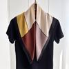 Luxury Square Scarf For Women Soft Print Bandanna For Daily Hair Band Lady Shawl Wraps Female Neckerchief Hijab Ribbon