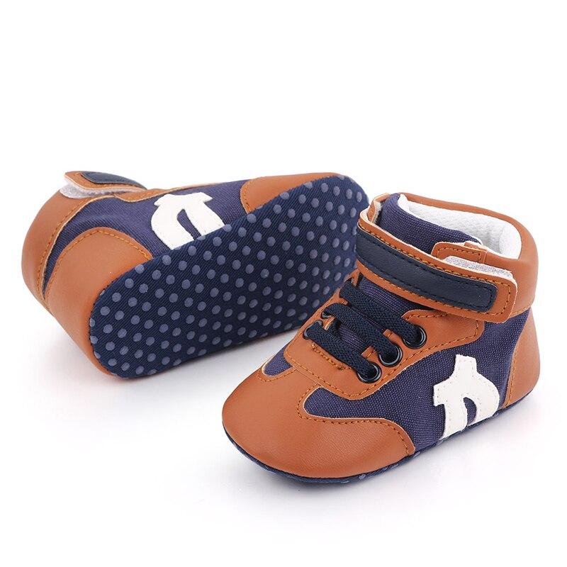 Herbst Baby Jungen Mädchen Patchwork Anti-Rutsch Schuhe Turnschuhe Kleinkind Weiche Sohlen Erste Wanderer