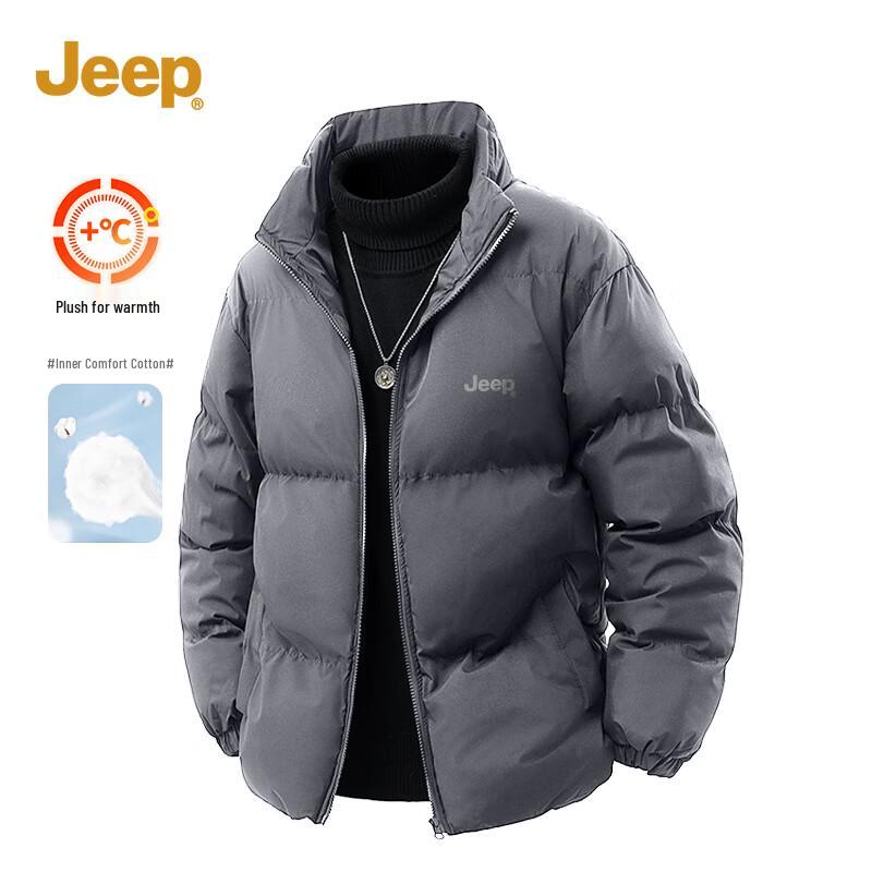 JEEP Men's Heavyweight Padded Winter Jacket