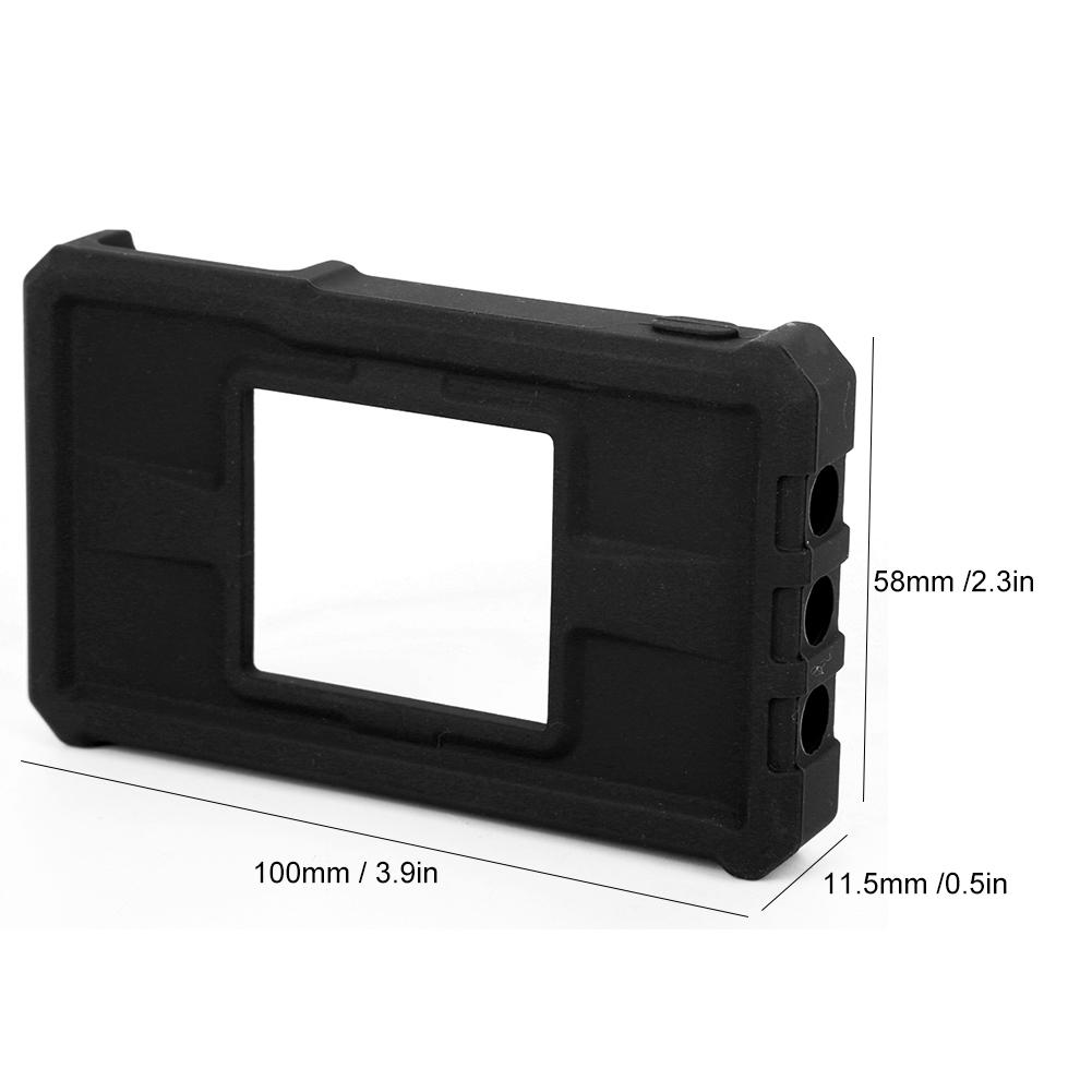 SC212 Soft Silicone Oscilloscope Protective Cover Case Protector Fit for DS212 OscilloscopeBlack