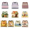 Knitted Sweater Print Mouse Pad Non-slip Base Waterproof Home Office Gaming Computer Laptop Mousepad Desk Mat PC Accessories