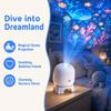 360 Degree Rotating Dreamy Ocean Projector Flexible Neck Party Ambient Light  Ceiling Decoration
