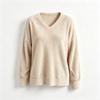 Women's Casual Corduroy Long Sleeve Top - Loose Fit, Comfortable Winter Shirt for Everyday Wear