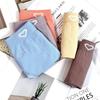 5Pcs Sweet Middle Waist Women Panties Set Underwear Random Color Candy Color Briefs 5PCS High Elastic Love Heart Underpants Lady