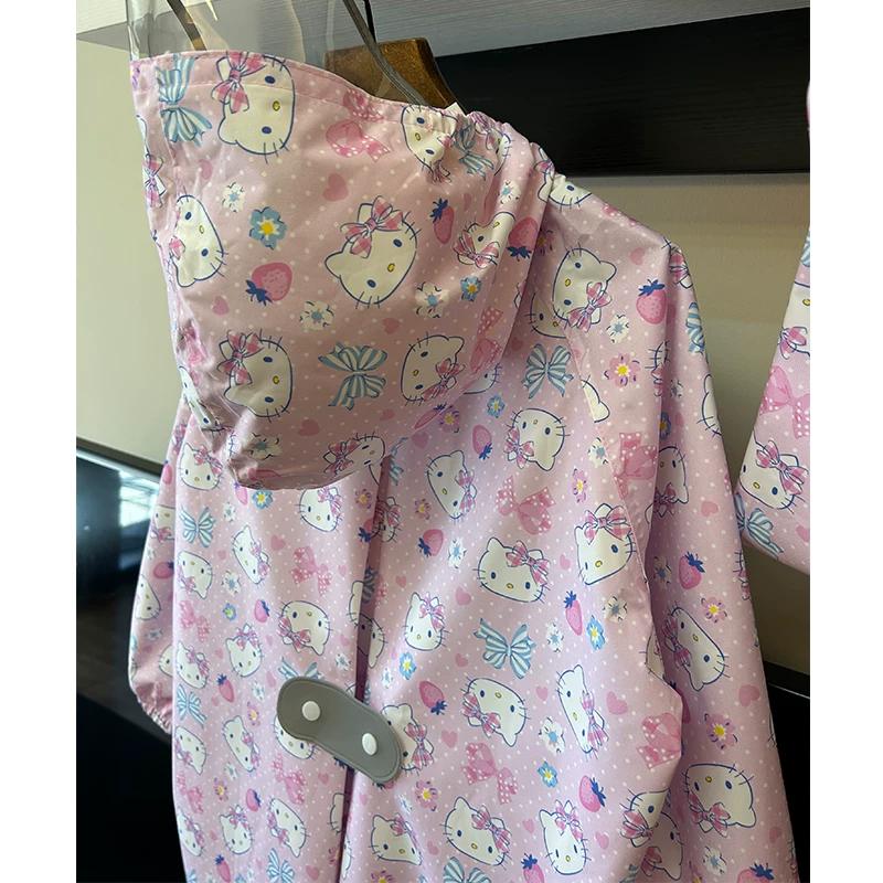 New 2026 Japanese-Style Lightweight Quick-Dry Breathable Children's Raincoat for Boys and Girls, Waterproof Rain Poncho for Kindergarten and