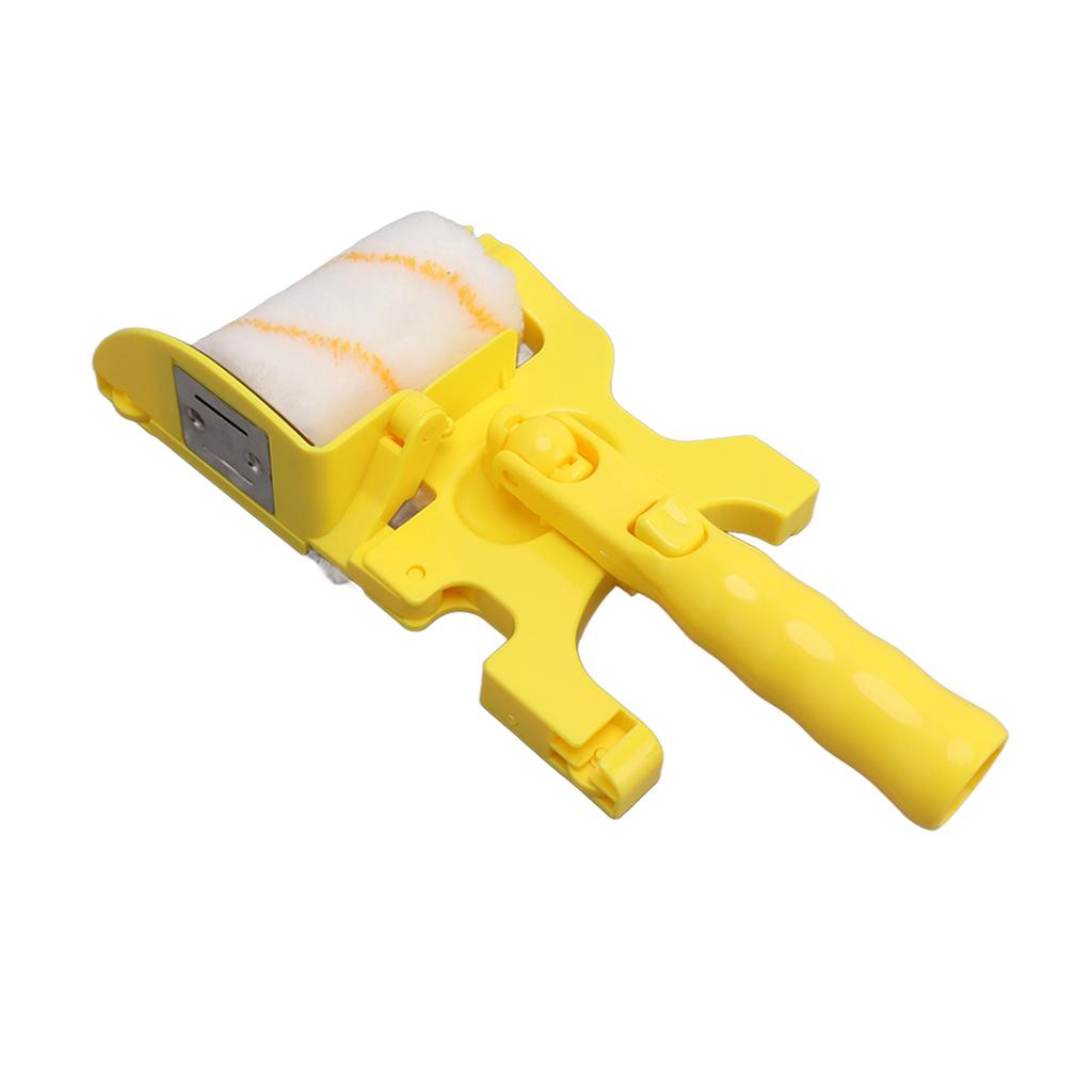 Pensulă de vopsea cu rolă, vopsea din latex, rolă de vopsit pereți pentru vopsirea ușilor, ferestrelor, tavanelor, pereților