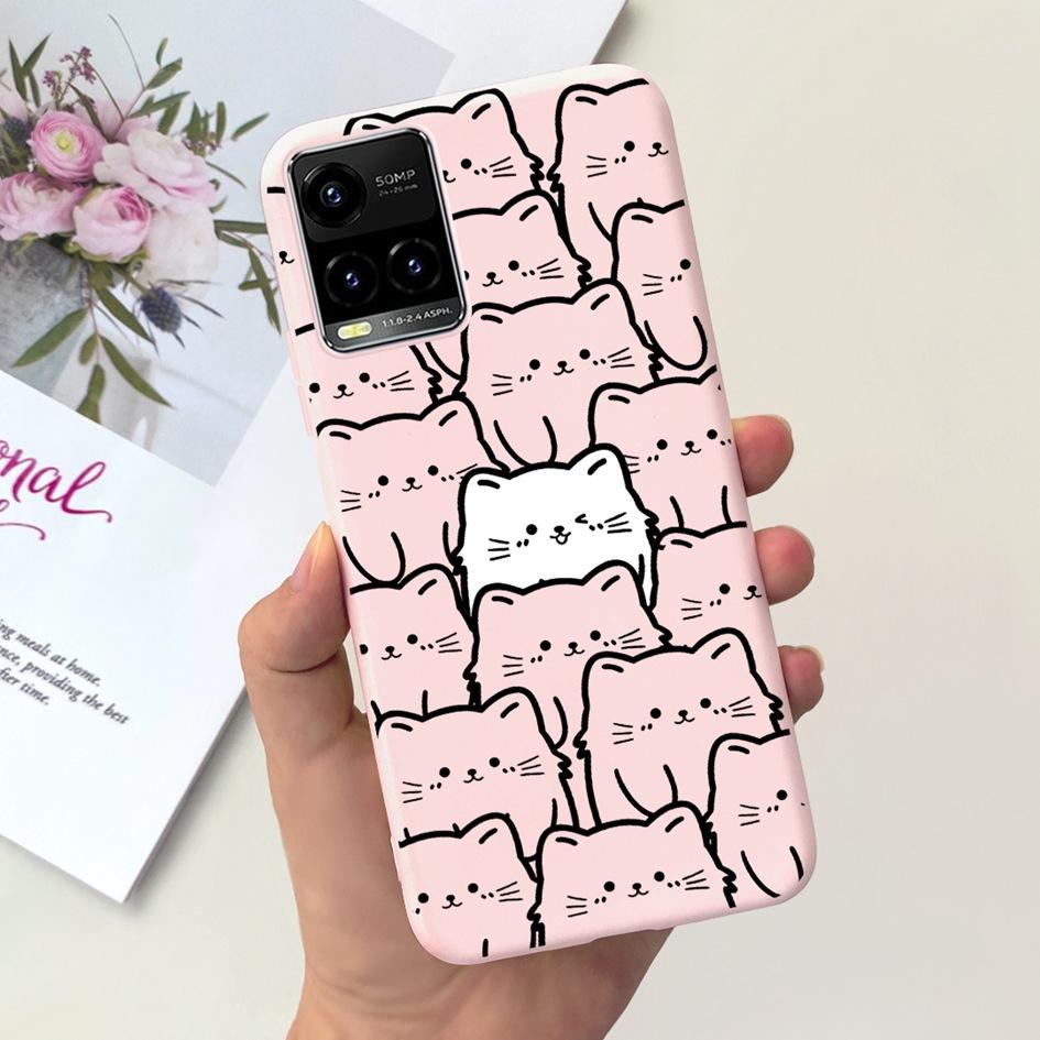 For Vivo Y21 2021 Case V2111 Cute Astronaut Duck Soft Silicone Cover For Vivo Y21s Y33s 4G Y21t Y33t Y21A V2110 V2135 V2109 Case