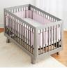 Summer Breathable Baby Crib Bumper: Skin-Friendly, Anti-Collision Bed Rail for Mother and Baby.