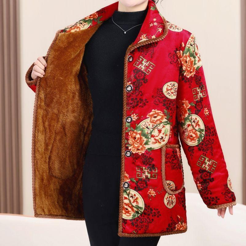 Increase Fat Winter Padded Jacket, Plus Velvet Padded Jacket, Thick Padded Jacket, Warm Plus Size Jacket