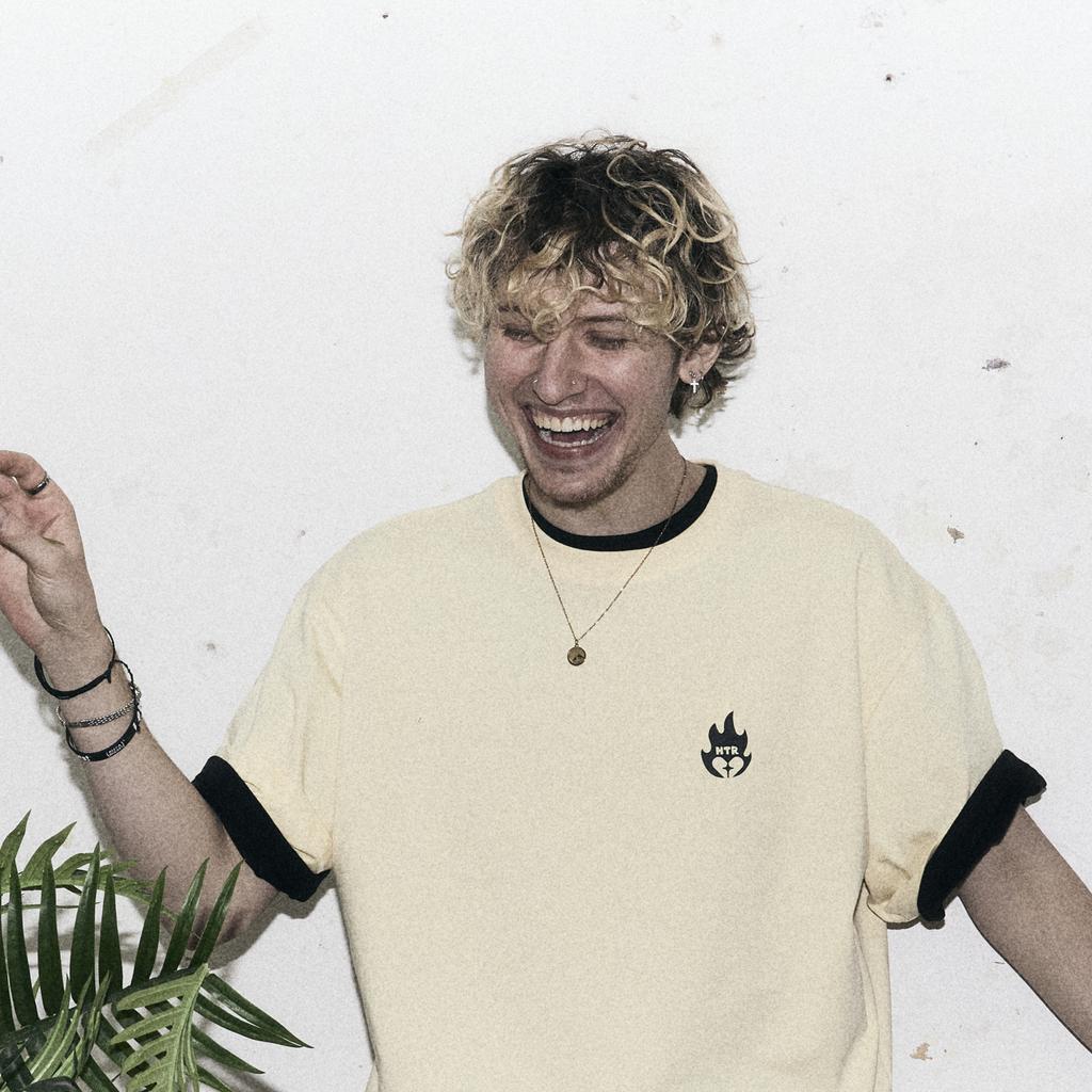 Hetelo Htr Flame Oversized T-Shirt (Lemon)